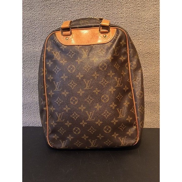 Authentic Louis Vuitton Excursion Shoes Case Handbag USED - Picture 4 of 12